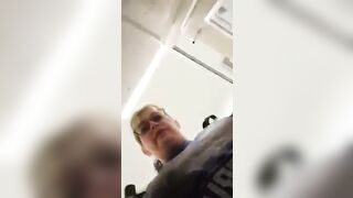 Happy MILF and hot pooping ass