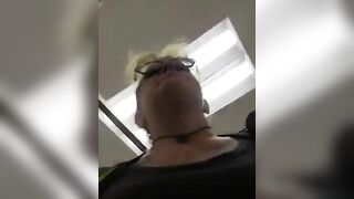 Chubby blonde milf and hot shit