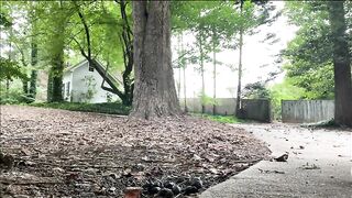 Dropping hot shit on the park