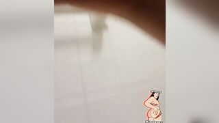 Cute lovely ass girl and shit show