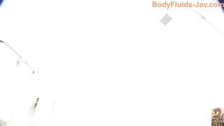 Hairy asshole and Japanese shit closeup