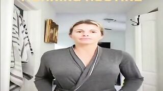Hot blonde milf and beautiful asshole
