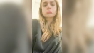 Cute teeny girl and lovely shit