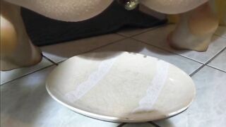 Digested Spinach from hot ass