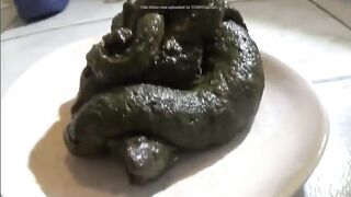 Digested Spinach from hot ass