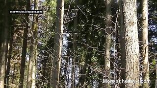 Hot shit leak in the woods
