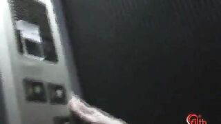 Nice sexy lady shits in the public