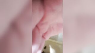 Maid in stockings poop hard