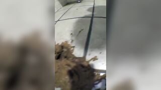 Kinky Japanese gal leaking hot shit