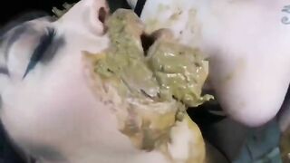 Shit loving horny babe