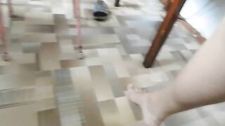 Sexy blonde beauty and long hard shit