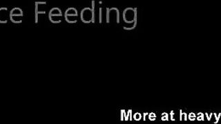 Juicy ass ebony lady shitting for white slave