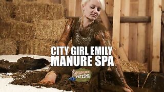 City Girl Emily Manure Spa & Smearing