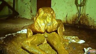 Cowshit adventure with sexy Betty and horny Franky