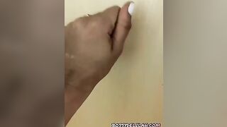 Beauty ass babe pooping