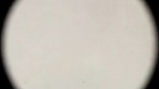 Chubby lady shitting hard in the water