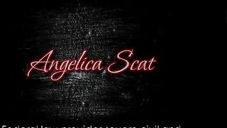 Lady in black tights poops