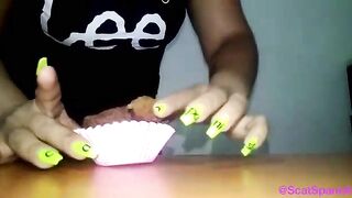 Latina milf and hot shit cupcake