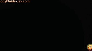 Kinky Japanese babe fingering and pooping