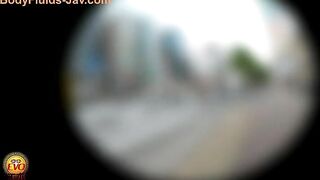 Fat booty Japanese slut dropping shit