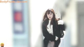 Cute looking Jap brunette chick and hard shit