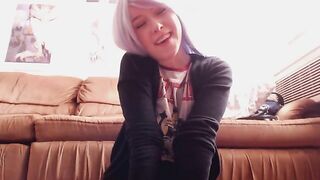 Adorable Girl Pooping In Pink Panties