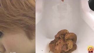 Asian ladies and sticky pooping