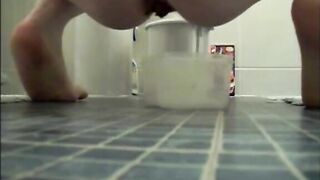 BBW shitting and eating shit solo play