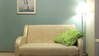 Beautiful Anja shits in style