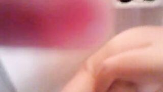 Naked curvy lady shit teasing