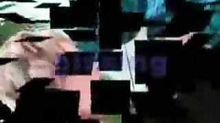 Big boobs sucking cock and drinking pee