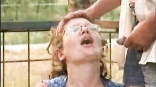 Big Titted Slut Pissed on