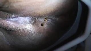 Black BBW peeing and pooping soft load