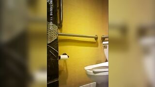 College sexy babe caught shitting