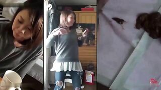 Hot Japanese girls shitting huge