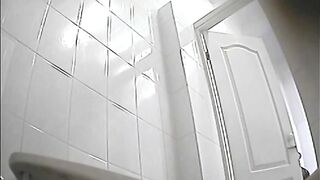 Cute girl leaking pee