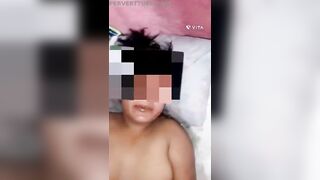 Dirty shitty amateur blowjob in the bedroom