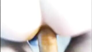 Girl taking anal scat fuck