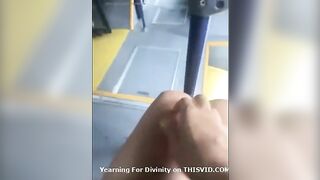 Pissing in the public transport