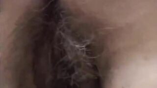 Italian hairy mature lady in hot scat fuck