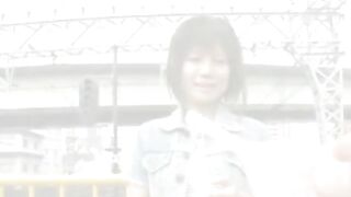 Japanese public enema show