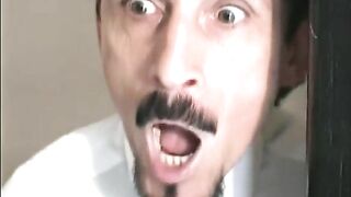 Two women make each other eat shit on the bed