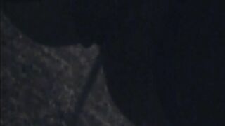 Mature woman poops in public