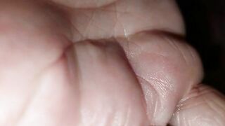 Amazing hairy hot asshole pooping closeup