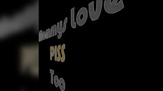 Milf's love piss too
