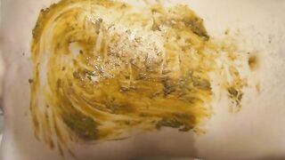 Obedient Slave Eating Dirty Asshole of His Mistress