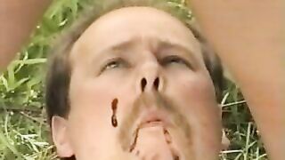 Outdoor Dirty Scat Fuck