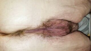 Stunning hairy milf and hot shit