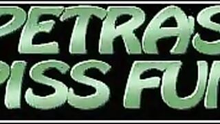 Petra piss fun and blowjob