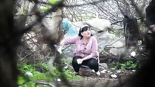 Hot Poop in the wood